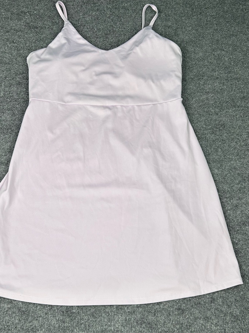 DSG Performance Dress Lilac Purple Adjustable Strap Padded Large Summer Vacation